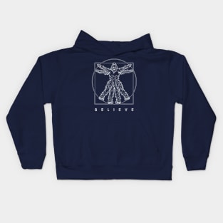 Vitruvian Sasquatch Kids Hoodie